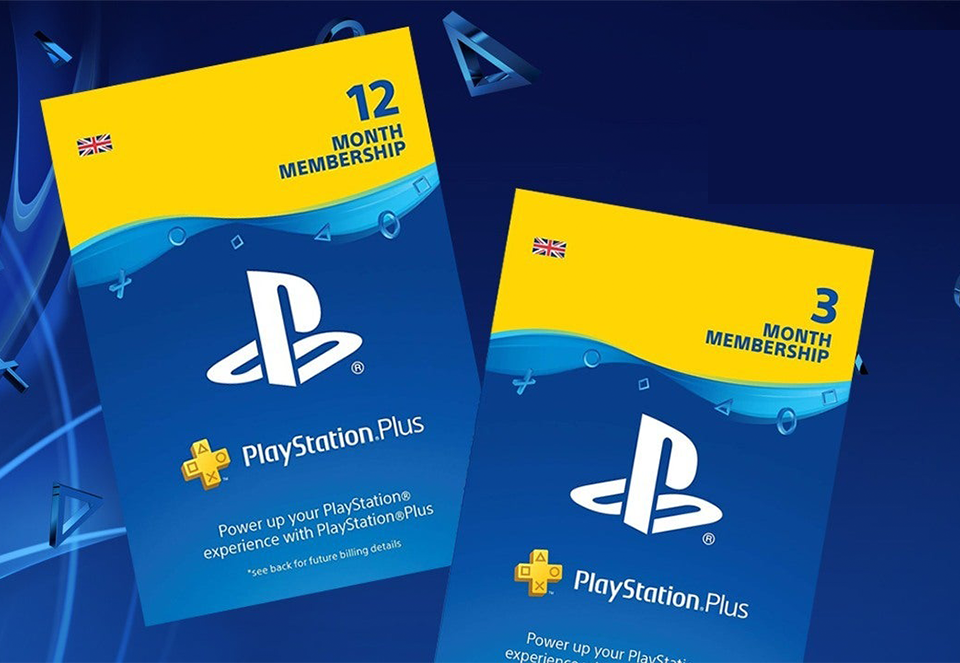 Sony PlayStation PS Plus 3 Month Membership Subscription Card (USA Region)